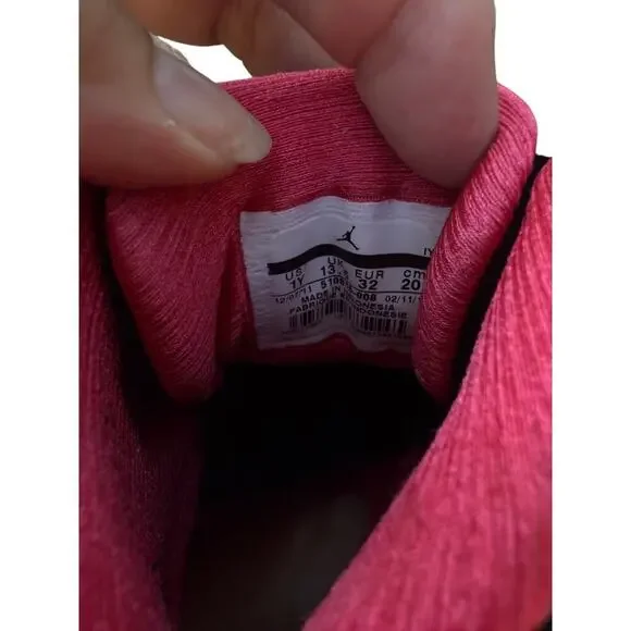 Air Jordan Size 1Y Black Siren Retro Y2K - Picture 9 of 10